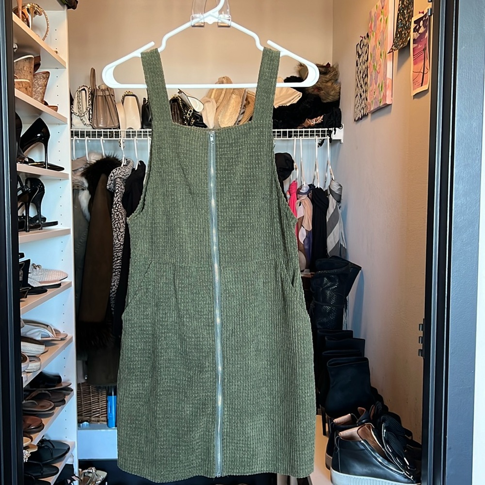 Shein Olive Green Dress